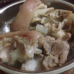当归炖猪脚的做法[图]