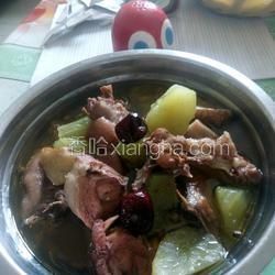 当归红枣炖鸡的做法[图]