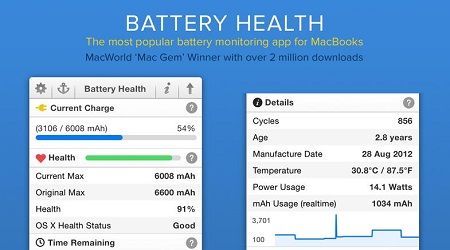 Battery Health Mac截圖