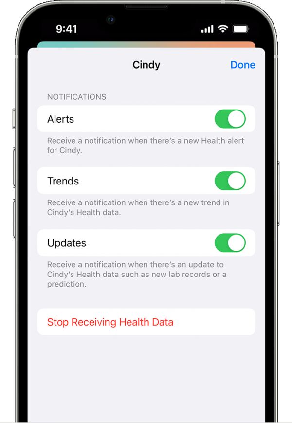 ios-16-iphone-13-pro-health-sharing-contact-stop-receiving-health-data