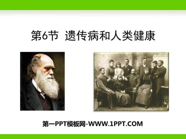 《遺傳病和人類健康》PPT教學(xué)課件