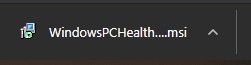 電腦健康狀況檢查 .msi 文件