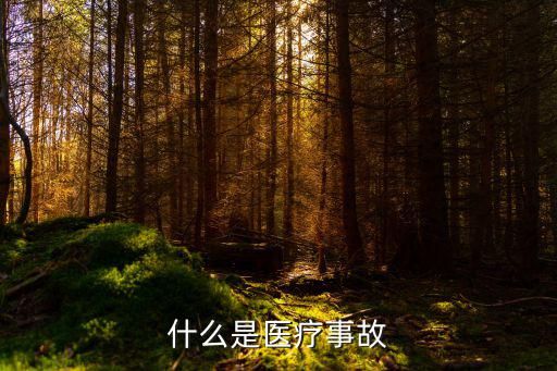 什么是医疗事故