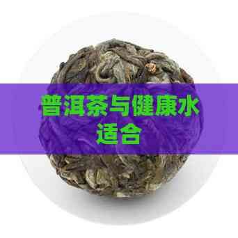 普洱茶與健康水適合