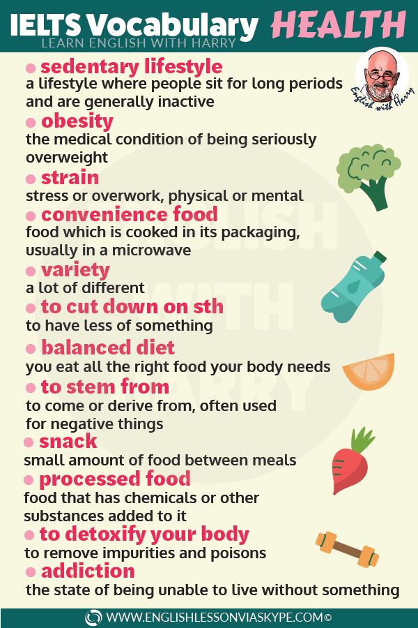 IELTS Vocabulary: Healthy Lifestyle IELTS vocabulary to help you achive a high score in your IELTS test. Vocabulary you need to know for IELTS #learnenglish #englishlessons #tienganh #EnglishTeacher #vocabulary #ingles #อังกฤษ #английский #aprenderingles #english #cursodeingles #учианглийский #vocabulário #dicasdeingles #learningenglish #ingilizce #englishgrammar #englishvocabulary #ielts #idiomas #ielts