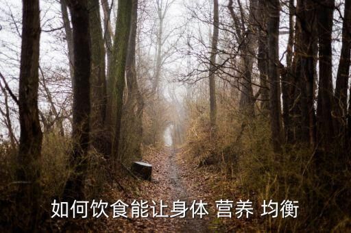 如何饮食能让身体 营养 均衡