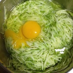 健康好味的西葫芦糊塌子的做法 步骤1