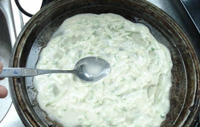 這道山西晉中美食「糊塌塌」，自己先吃了三個(gè)，實(shí)在太好吃！