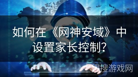 如何在《网神安域》中设置家长控制？