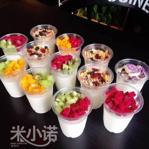 自制酸奶（水果杯 谷物杯）的做法