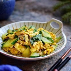 黄瓜炒鸡蛋的做法[图]