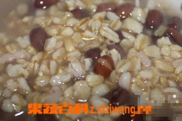 红豆燕麦粥的材料和做法