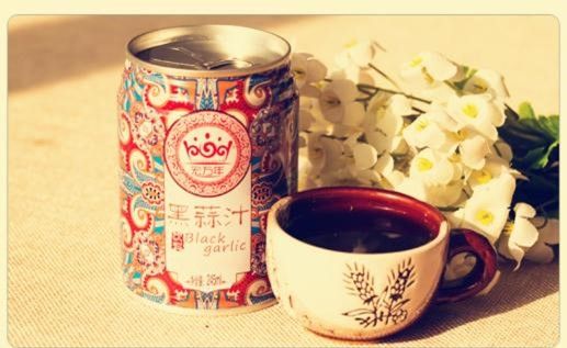 黑蒜汁照片