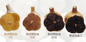 黑蒜顏色變化照片