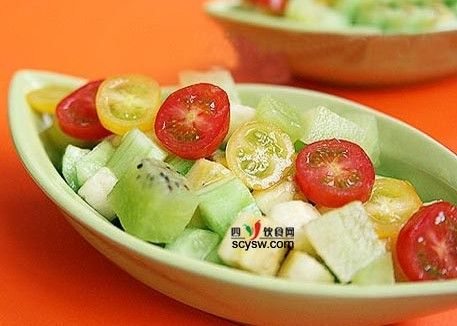 蜂蜜果蔬沙拉