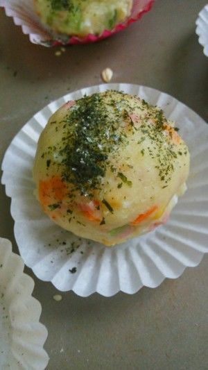 骨頭的糖人健康餐之土豆色拉球的做法步驟 第7步