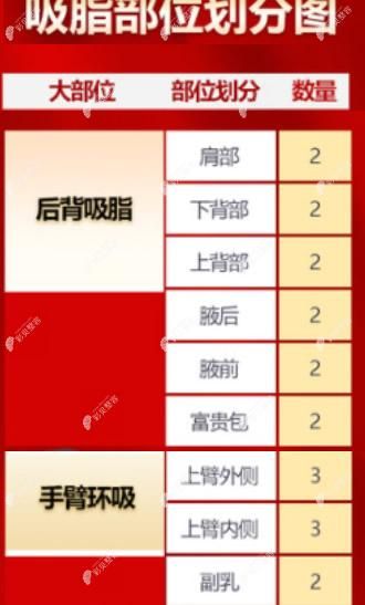 背部吸脂部位图解