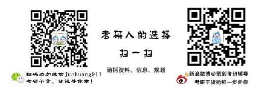 聚創(chuàng)考研網(wǎng)官方微信