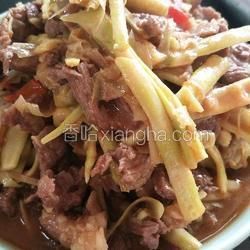 春笋炒牛肉的做法[图]