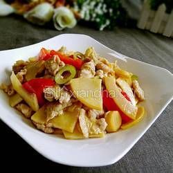 春笋炒肉的做法[图]