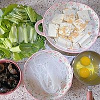 小白菜炖豆腐--低油低脂的做法图解1