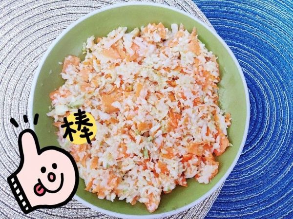 減脂低熱量 超快手 | Creamy Coleslaw 無油涼拌卷心菜