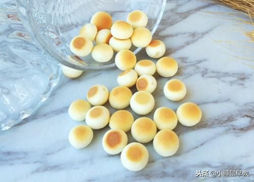 宝宝烘焙零食食谱 自制旺仔小馒头的做法 超简单家庭小烤箱美食