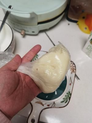自制蓝莓酱＋山药泥=完美小甜品的做法 步骤3