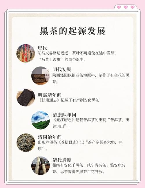 黑茶的歷史，一種古老飲品的演變與傳承