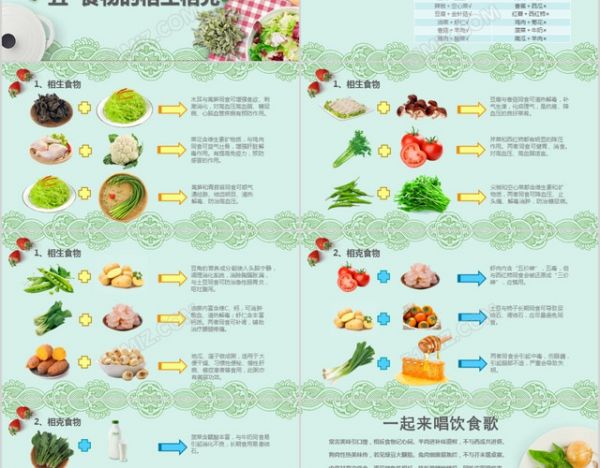 健康飲食知識營養(yǎng)美食搭配科普講座美食ppt模板