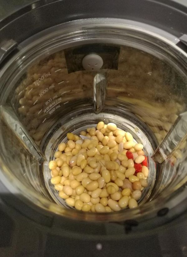 花生枸杞豆浆(软化血管，抗氧化)的做法