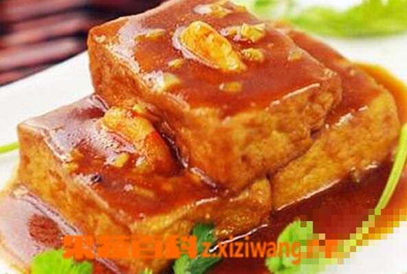 番茄酱豆腐的做法