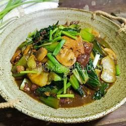 口蘑豆腐燉白菜的做法[圖]