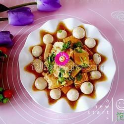 豆腐燒口蘑的做法[圖]