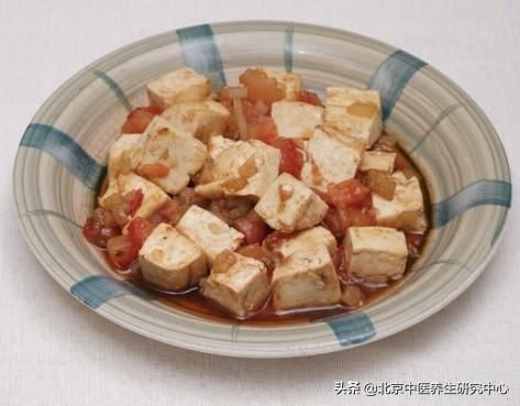 养生药膳(西红柿肉酱烩豆腐)