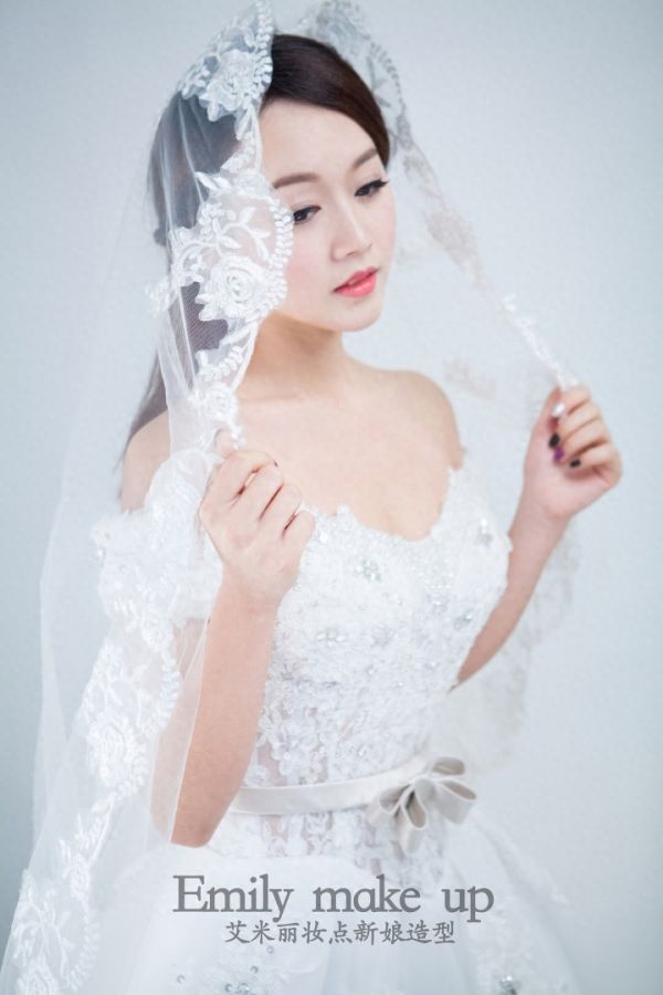 新娘造型|简单婉约，做个美丽的新娘拥抱幸福