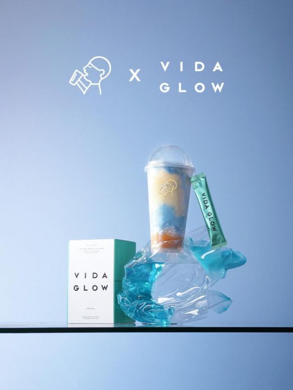 喜茶與全球口服美容品牌Vida Glow跨界聯(lián)名在海外爆火出圈