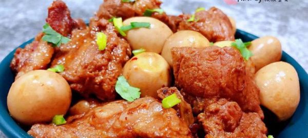 小花菇烧鹌鹑蛋的做法（美味又健康的家常菜）