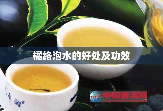 橘络泡水的好处及功效