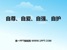 《自尊、自爱、自强、自护》PPT
