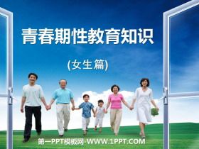 《青春期性教育知识》PPT