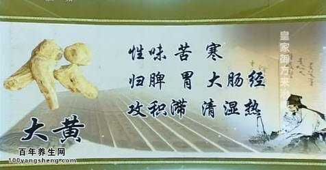 大黄的功效