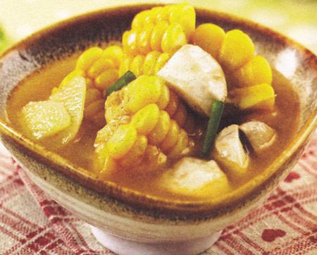土豆蘑菇汤（美目益睛）