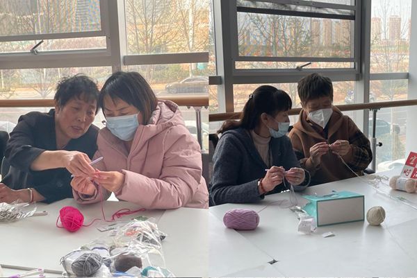 烟台高新区马山街道海岸社区举行女性赋能“手工秀”沙龙活动