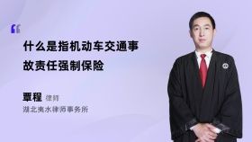 什么是指機(jī)動(dòng)車交通事故責(zé)任強(qiáng)制保險(xiǎn)