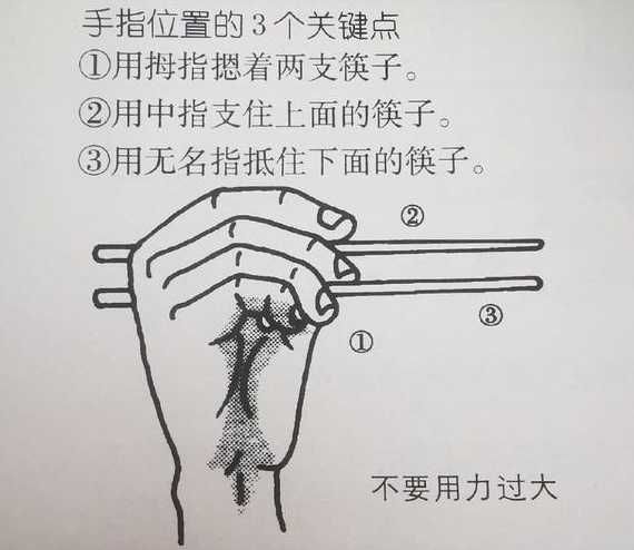 大班健康課怎么教孩子使用筷子？如何正確練習(xí)？ 第1張
