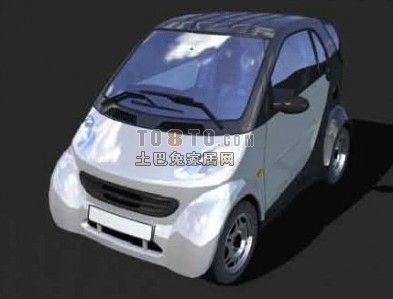 轿车，小汽车-Smart Pure3d模型下载