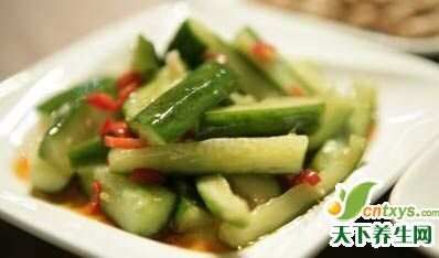 开胃抗感 酸爽炝黄瓜
