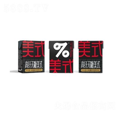 悠小君高纤无糖美式咖啡饮料200毫升