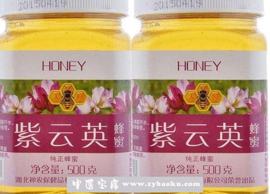 紫云英蜂蜜的功效